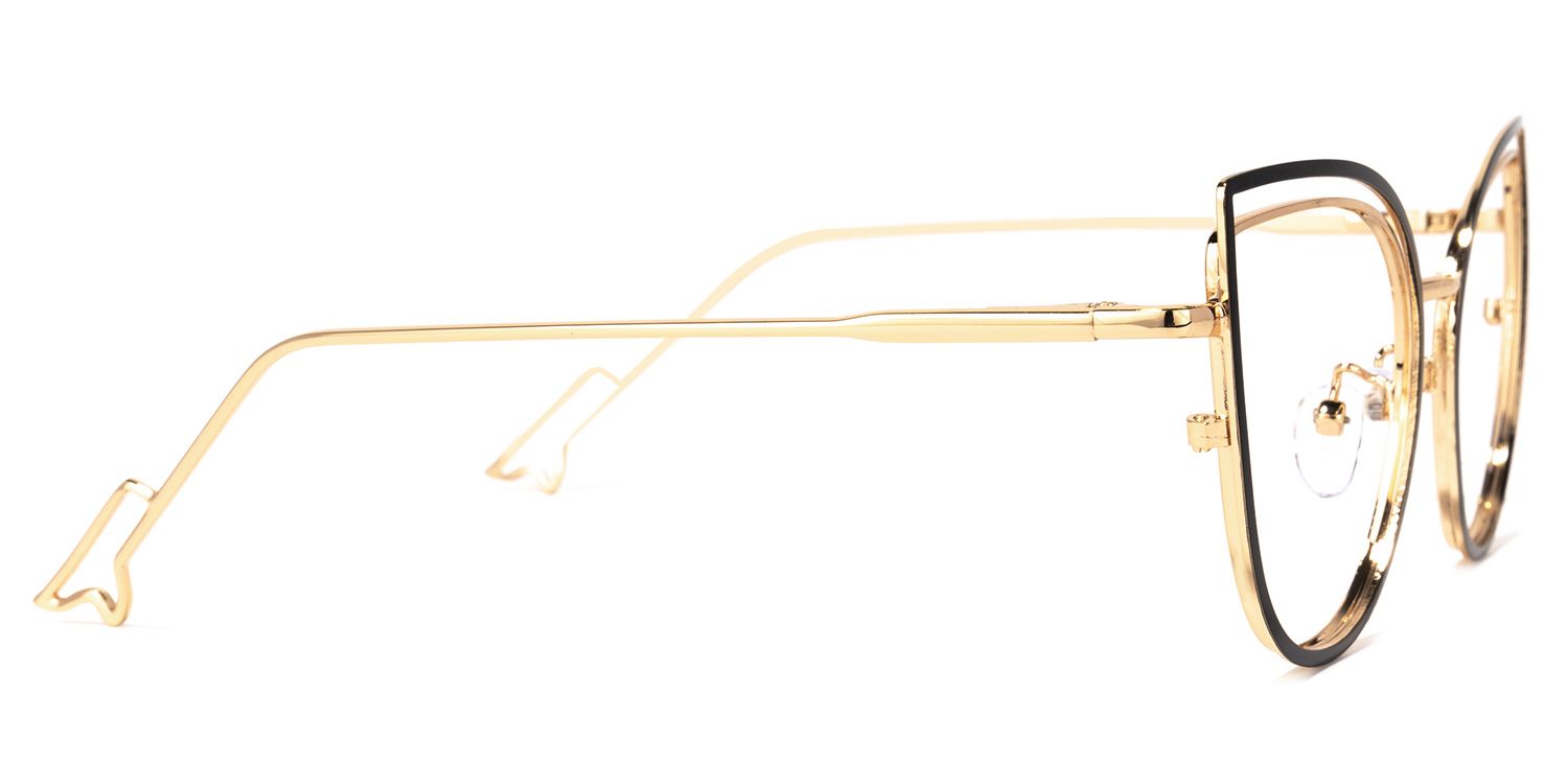 Spivey Cateye Black Glasses | ZEELOOL Canada3
