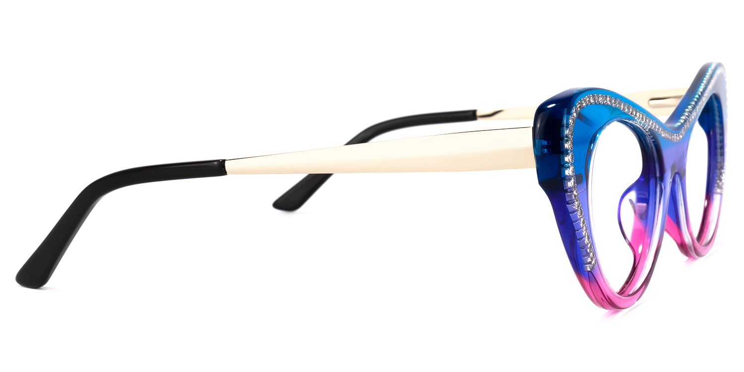 Shirley Cateye Two-tone Glasses | ZEELOOL Canada3
