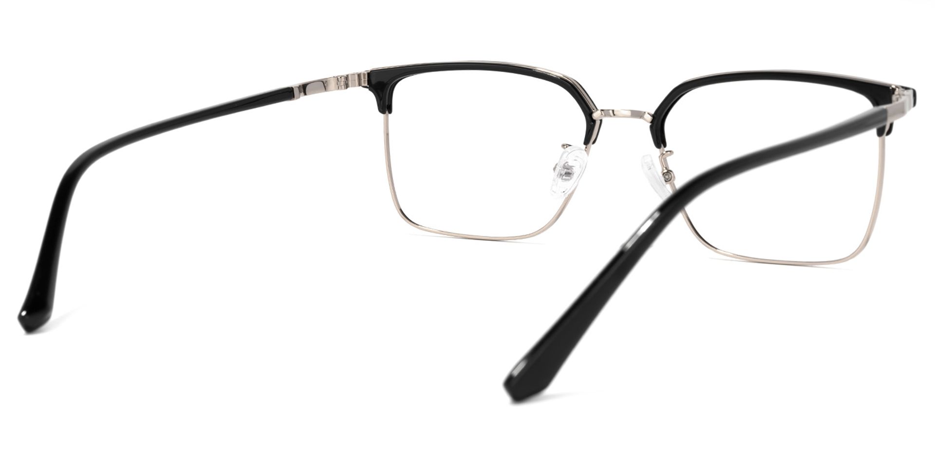 Hasan Square Black Glasses | ZEELOOL Canada3