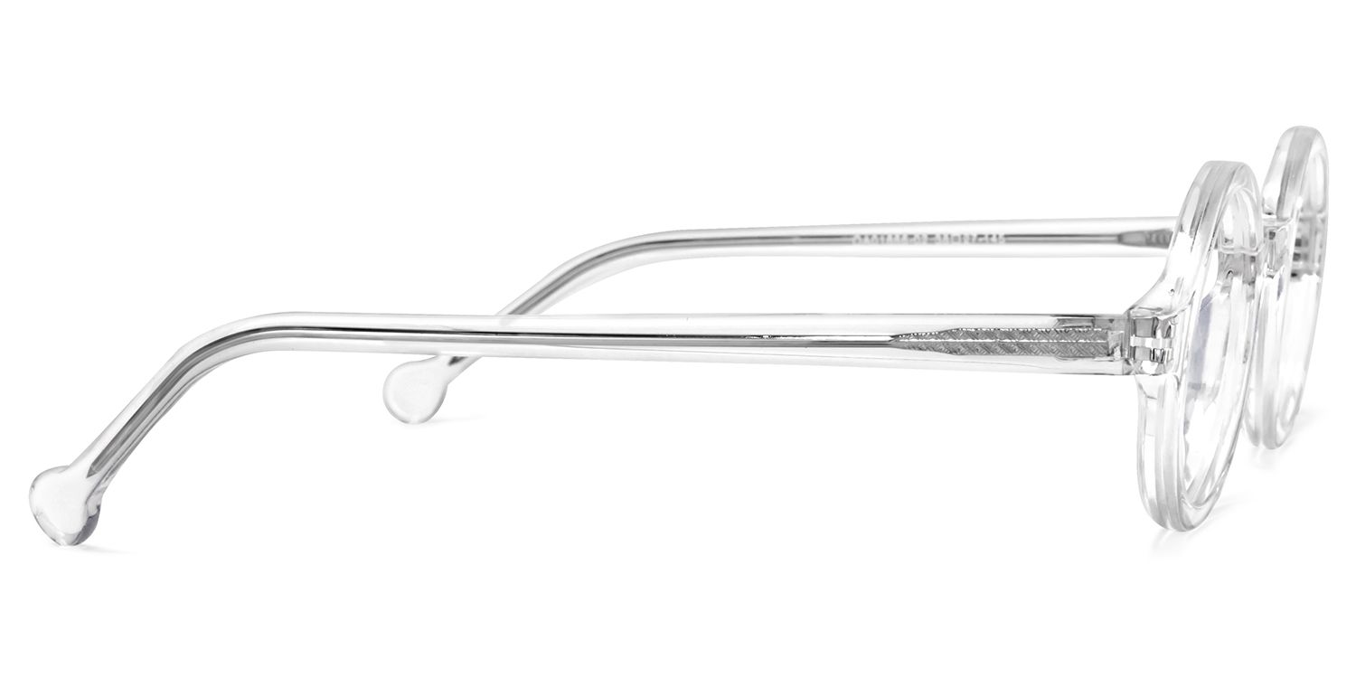 Round Clear Glasses | ZEELOOL Canada3