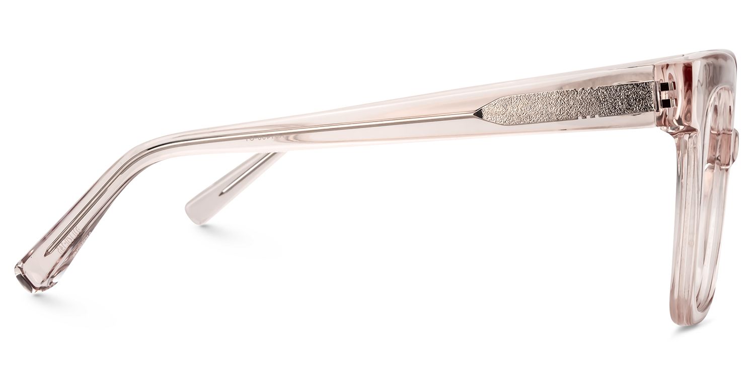 Dexter Square Beige Glasses | ZEELOOL Canada3