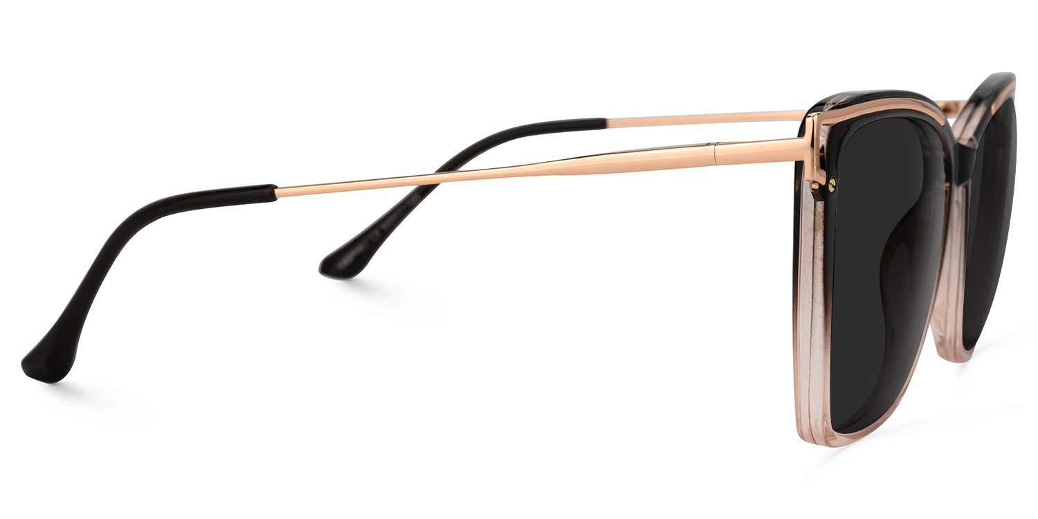 Krystle Square Multicolor Sunglasses | ZEELOOL Canada2