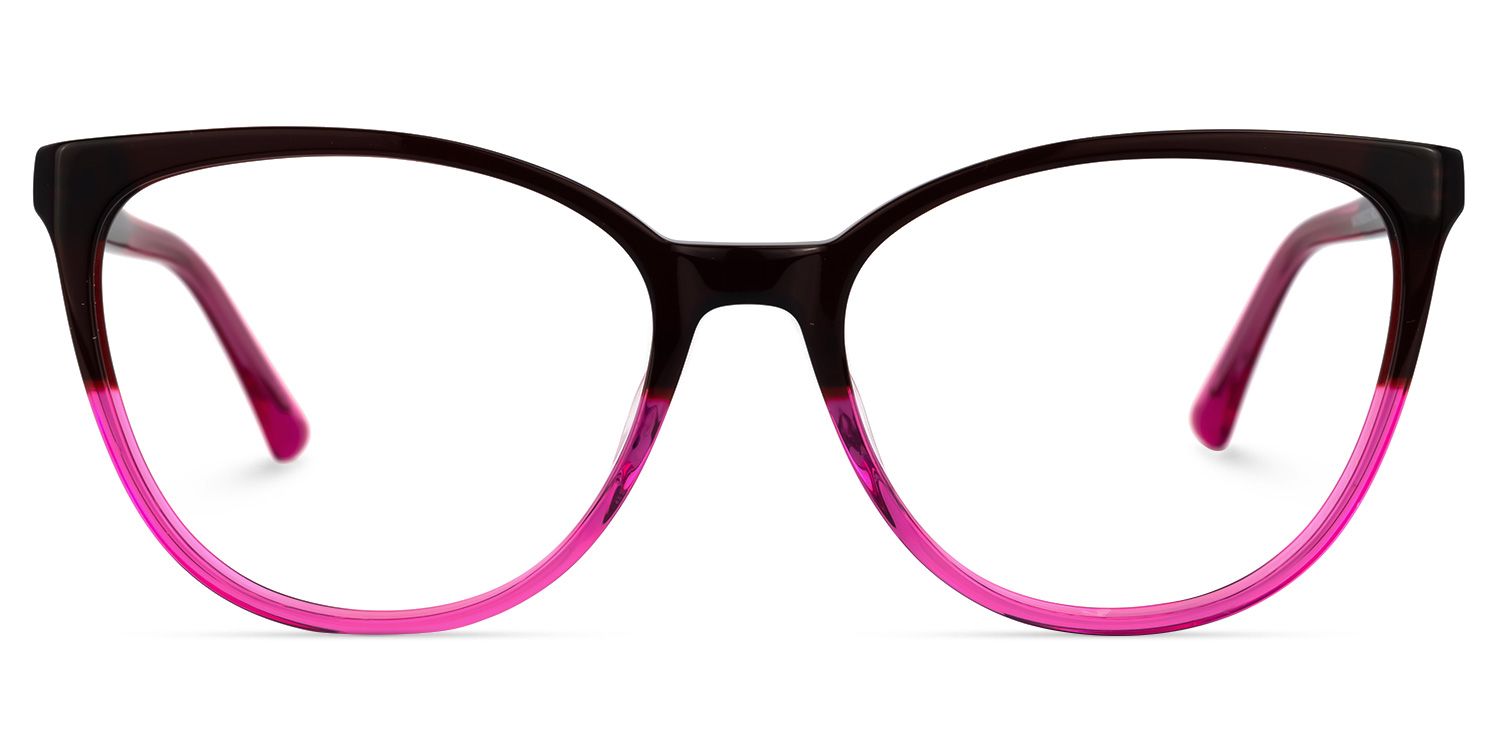 Rosario Cateye Purple Glasses | ZEELOOL Canada0