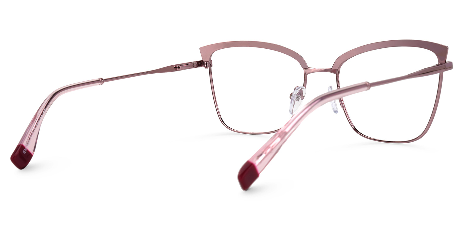 Myra Cateye Red Glasses | ZEELOOL Canada2