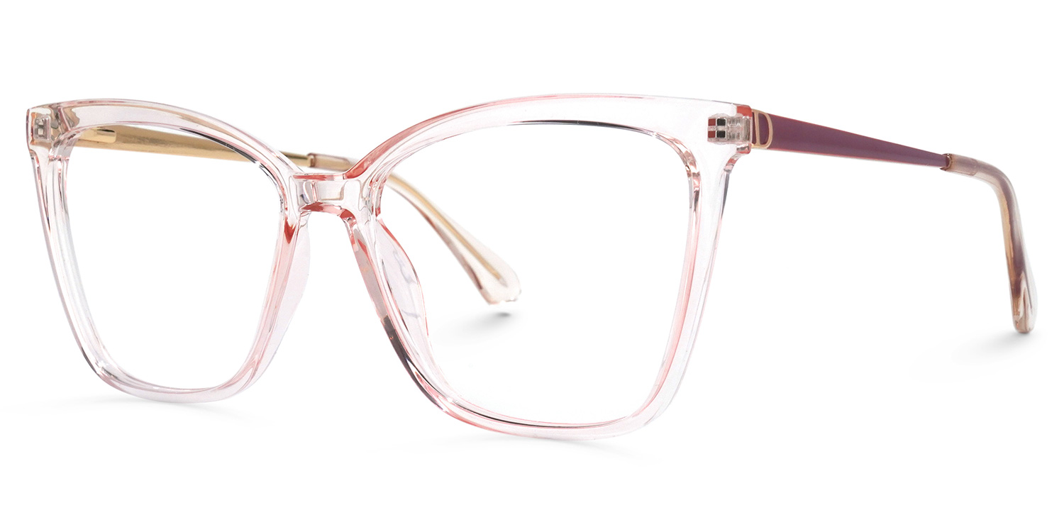 Roanoke Cateye Pink Glasses | ZEELOOL Canada1