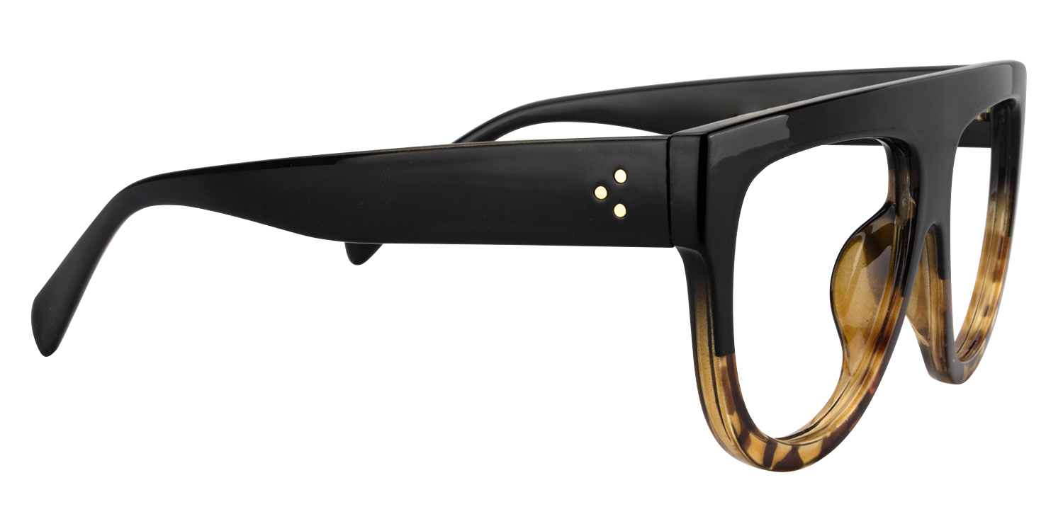 Jay Black Dark Tortoise Eyeglasses | ZEELOOL Canada4