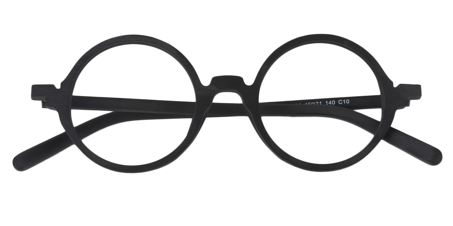 Round Black Glasses | ZEELOOL Canada1