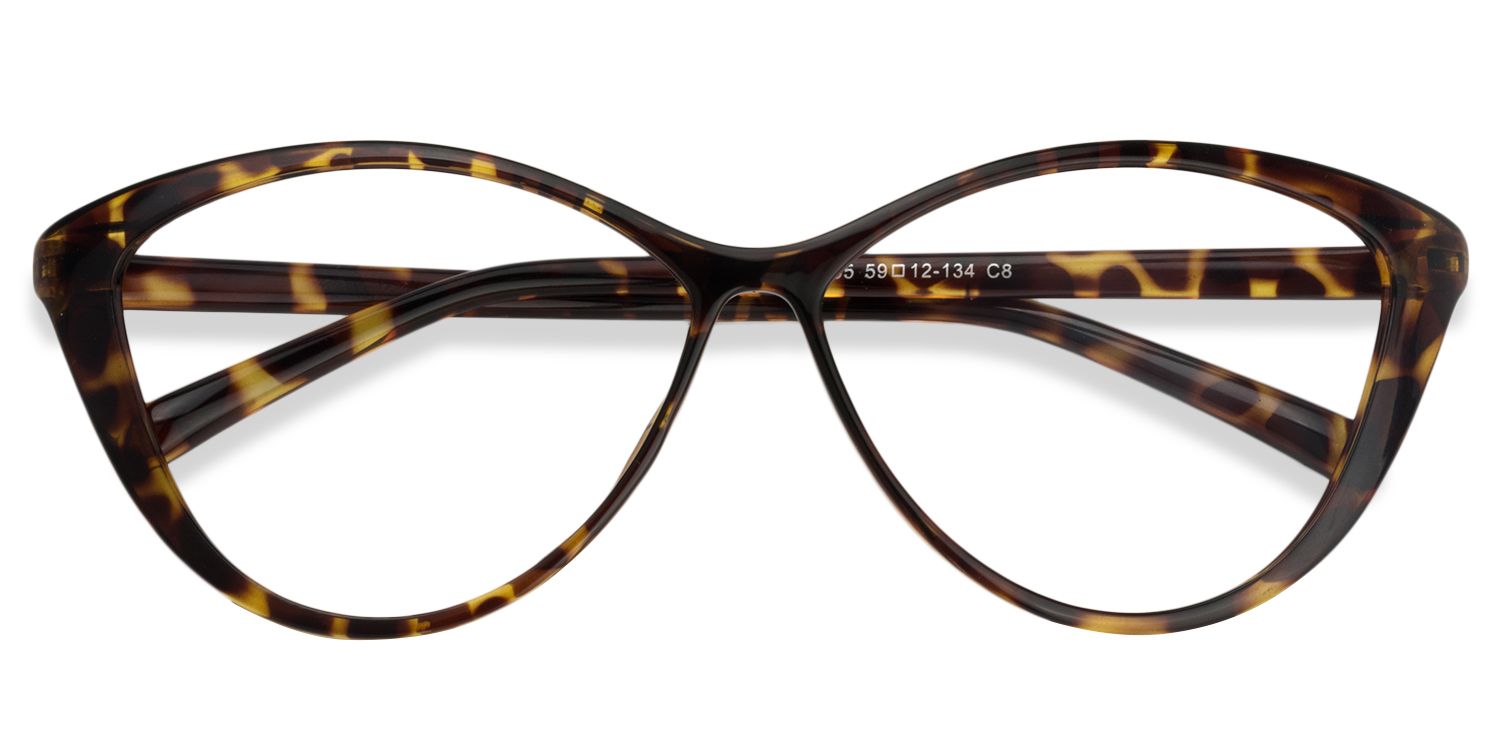 Cat Eye Tortoise Glasses | ZEELOOL Canada1