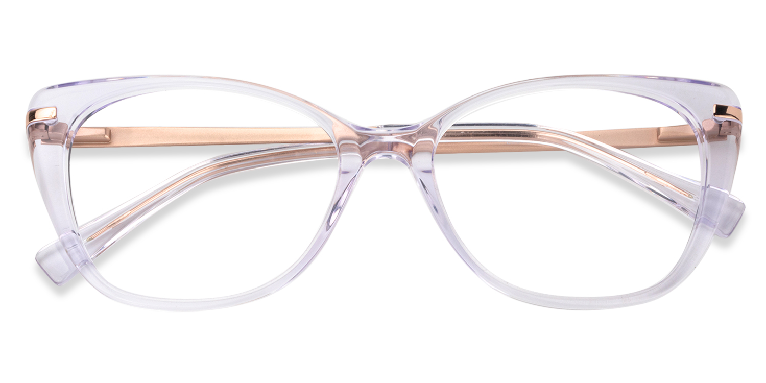 Cat Eye Crystal Glasses | ZEELOOL Canada1