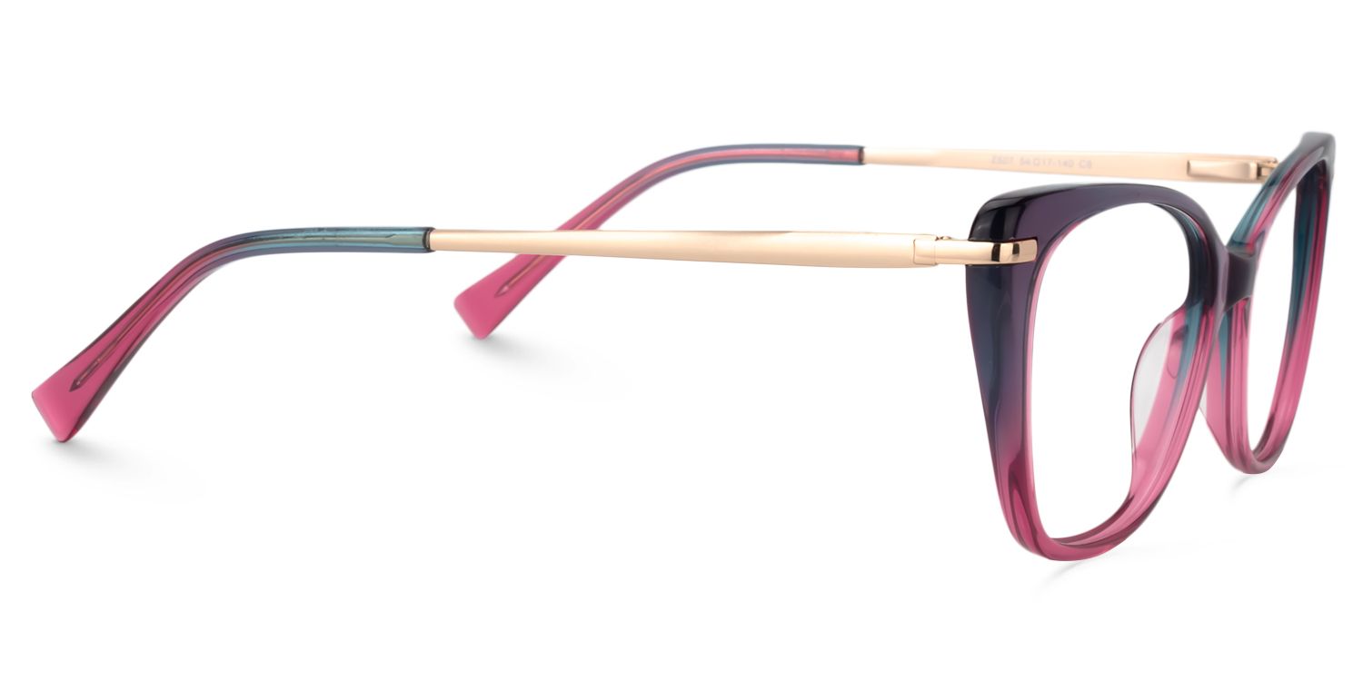 Cat Eye Red Glasses | ZEELOOL Canada4