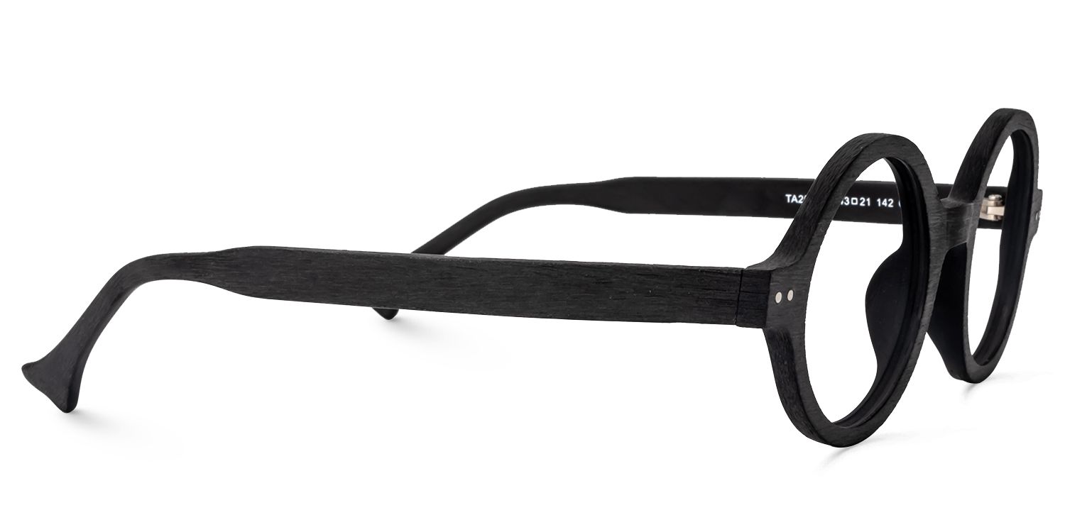 Round Black Glasses | ZEELOOL Canada4