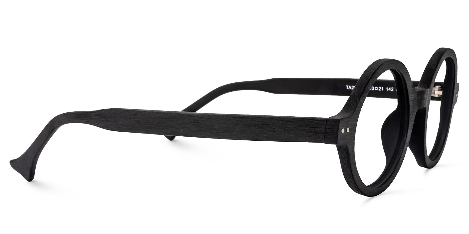 Round Black Glasses | ZEELOOL Canada4