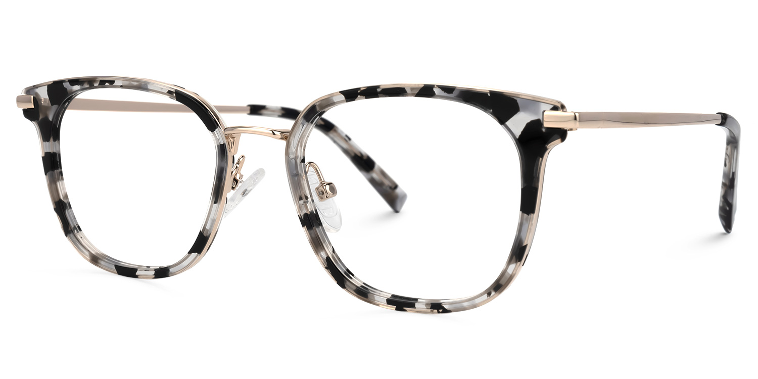 Bradford Square Light-Tortoise Glasses | ZEELOOL Canada1