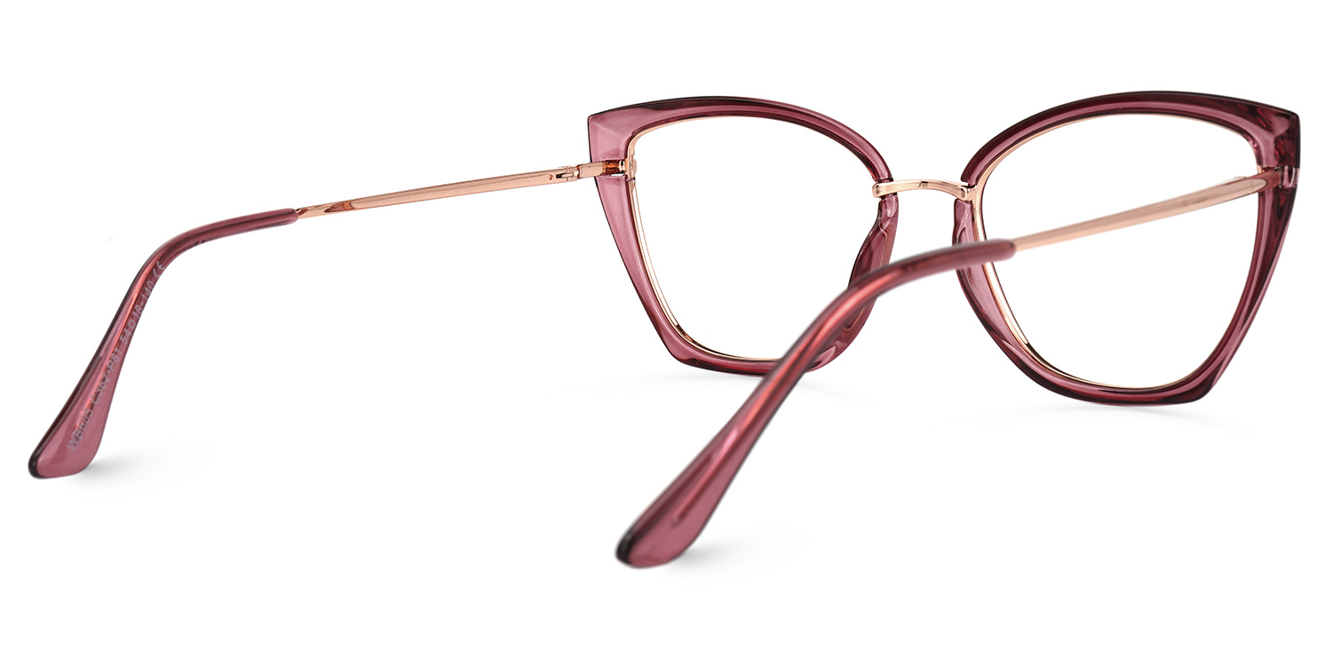 Montalvo Cateye Pink Glasses | ZEELOOL Canada3