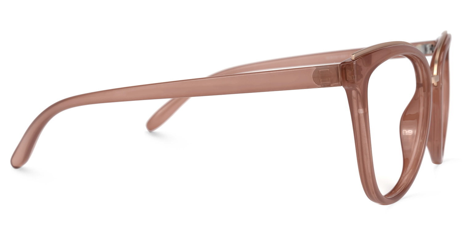 Keyshla Cateye Brown Glasses | ZEELOOL Canada2