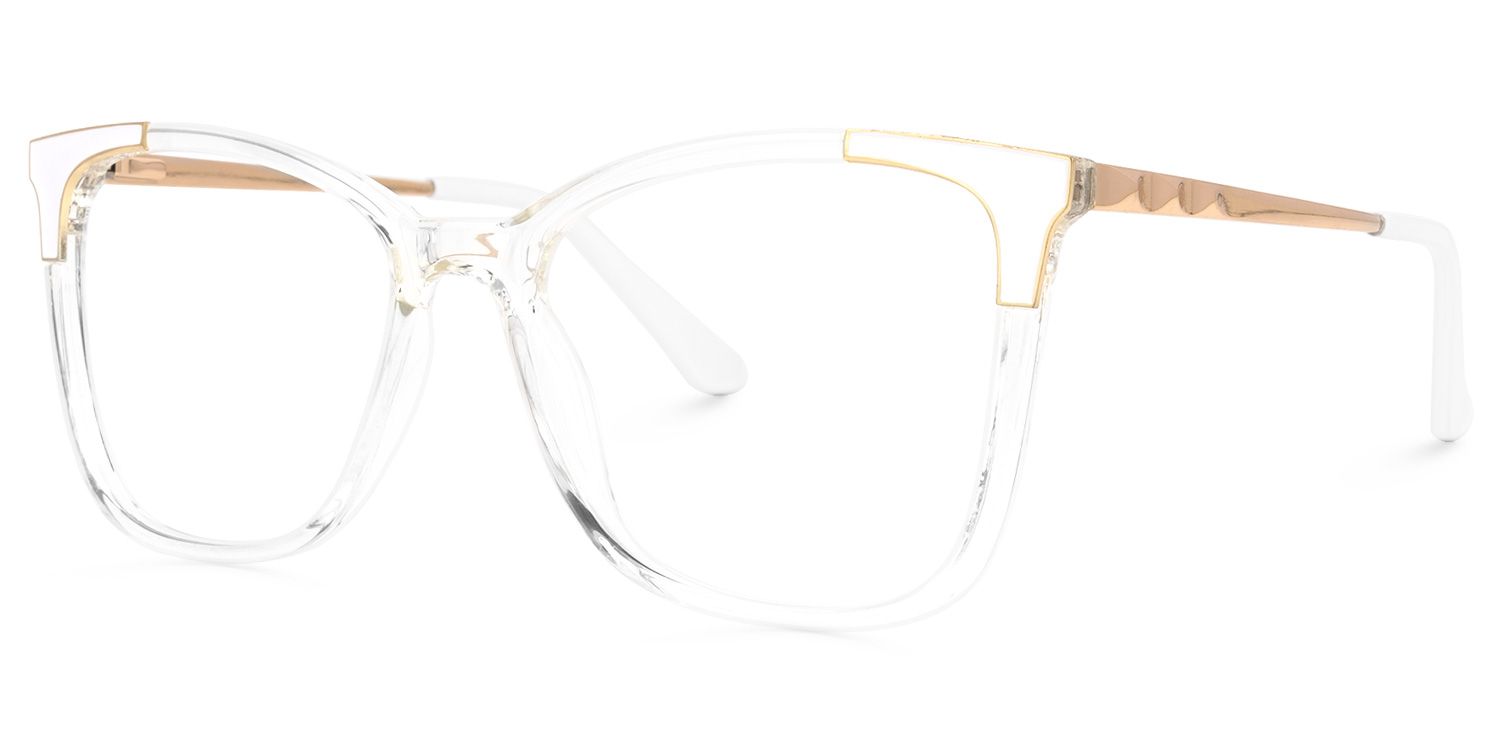 Rokea Square Clear Glasses | ZEELOOL Canada1