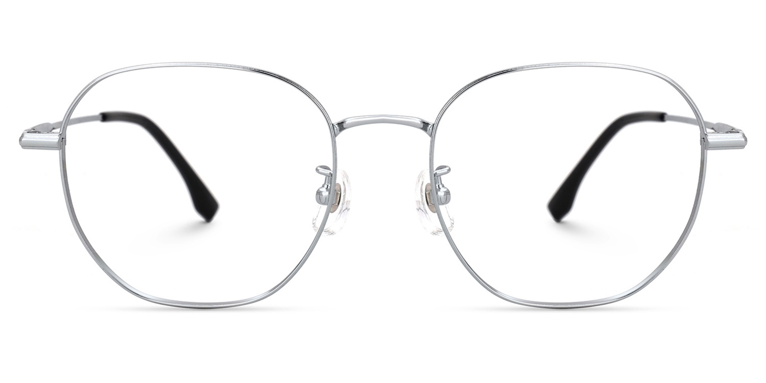 Bezjak Round Silver Glasses0