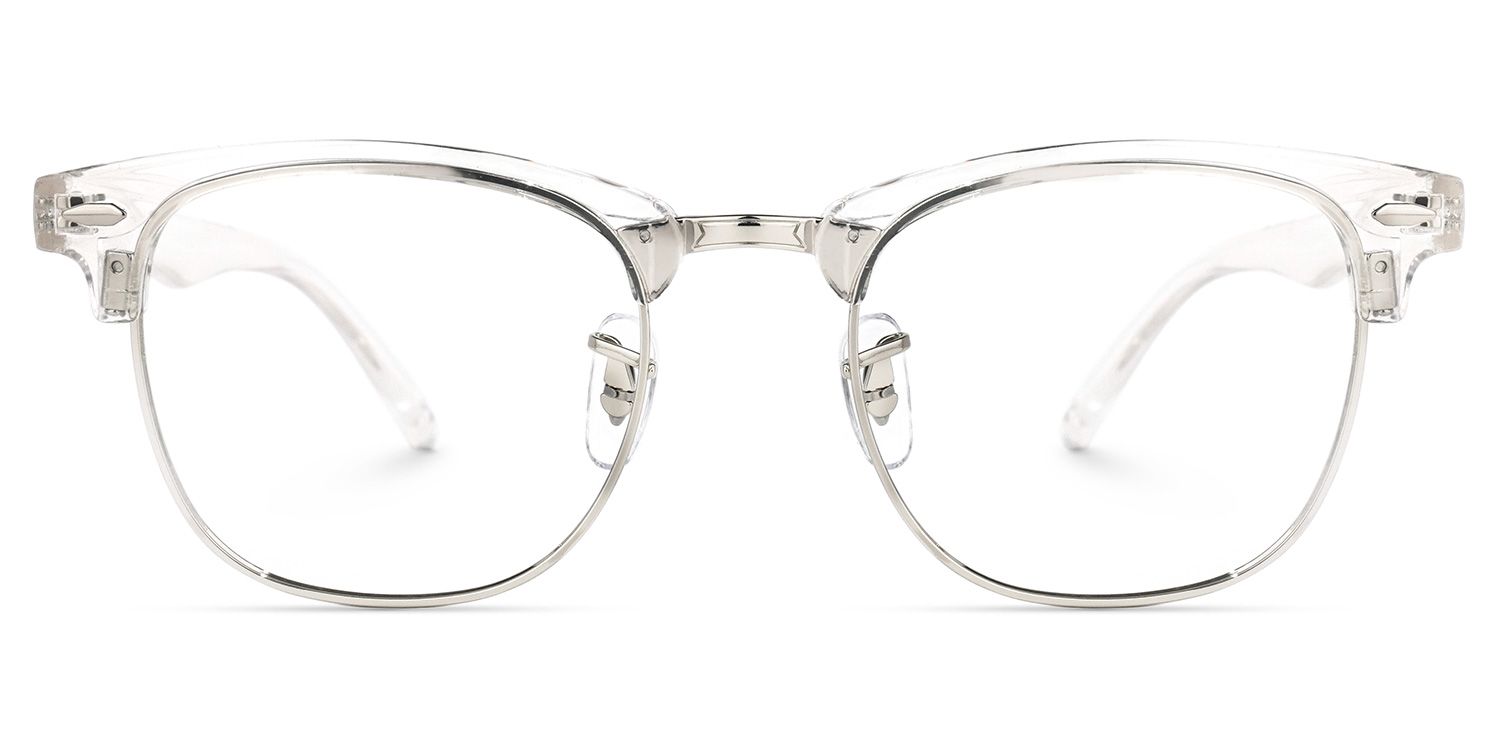 Hacker Browline Clear Glasses | ZEELOOL Canada0