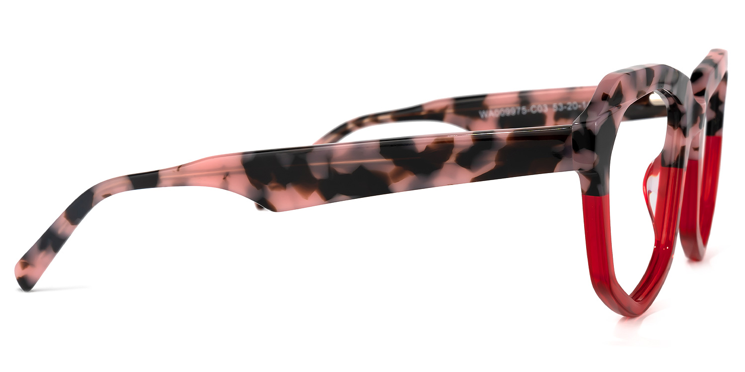 Fondren Geometric Two-Tone Glasses | ZEELOOL Canada2