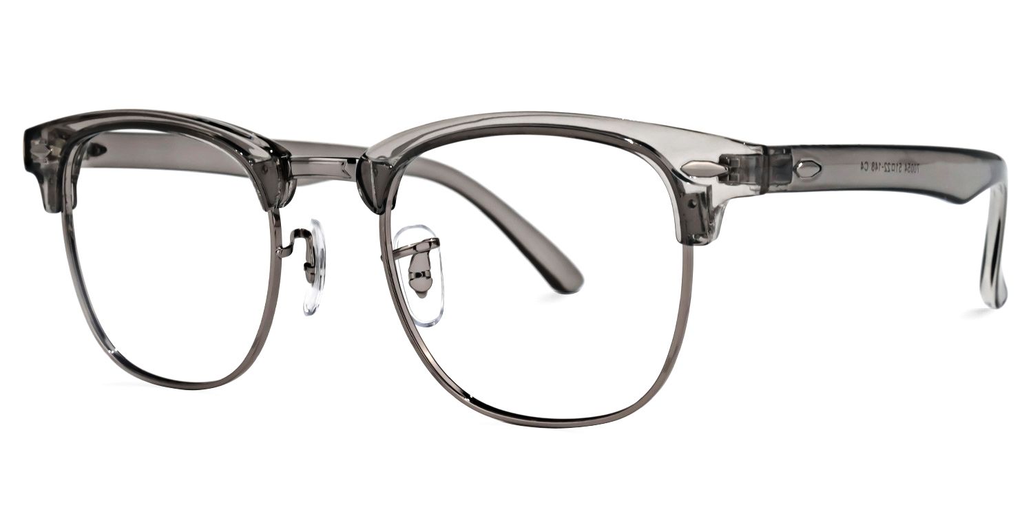 Hacker Browline Gray Glasses | ZEELOOL Canada1