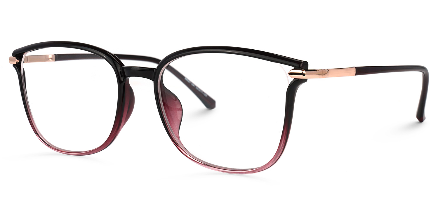 Mander Square Pink Glasses | ZEELOOL Canada1