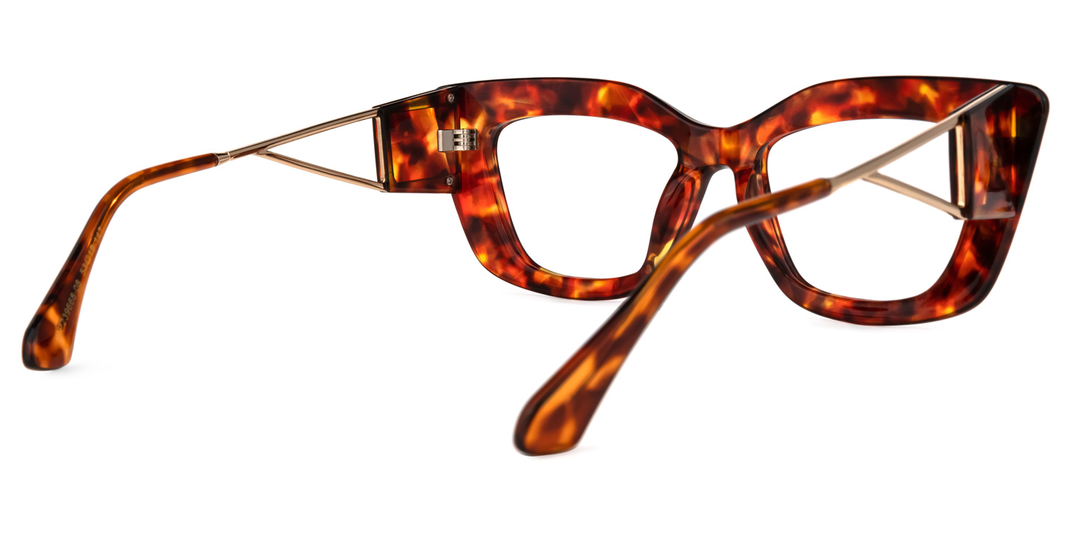 Ferrer Cateye Red-Tortoise Glasses | ZEELOOL Canada3
