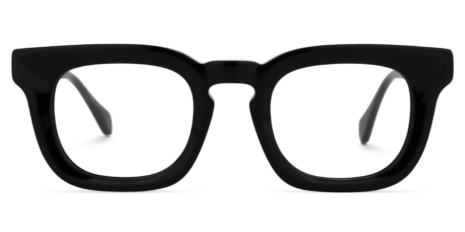 Tenika Square Black Glasses | ZEELOOL Canada0