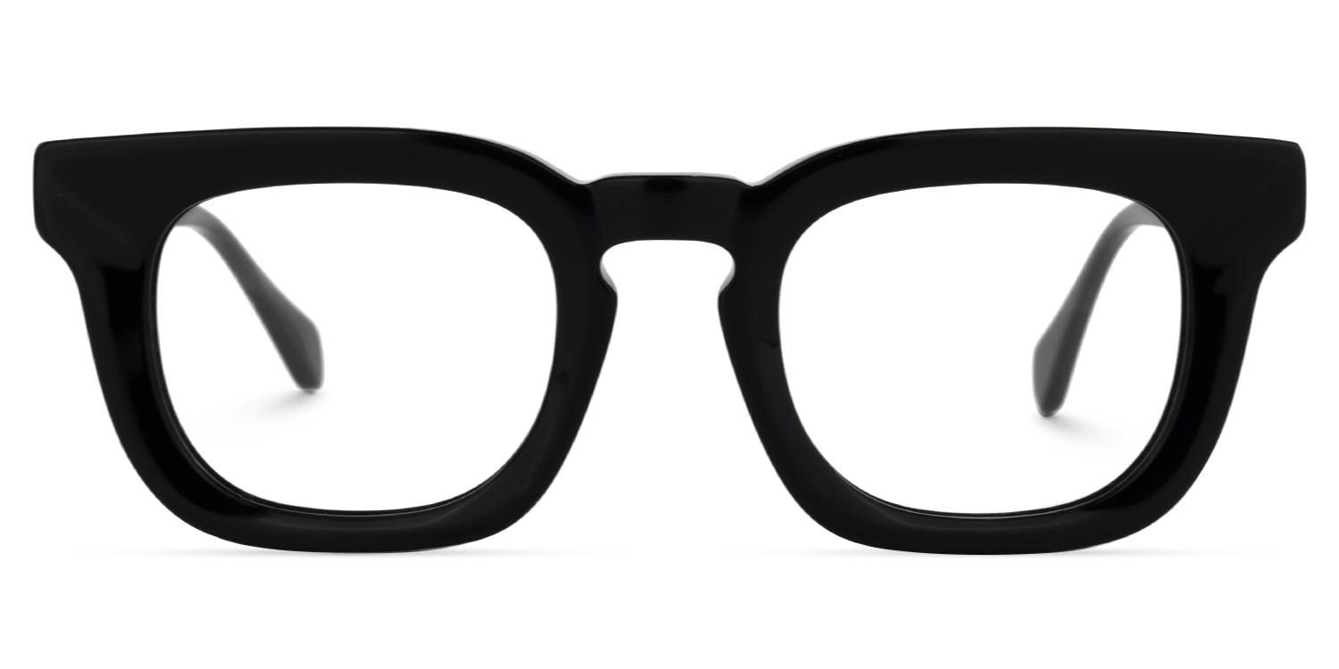 Tenika Square Black Glasses | ZEELOOL Canada0