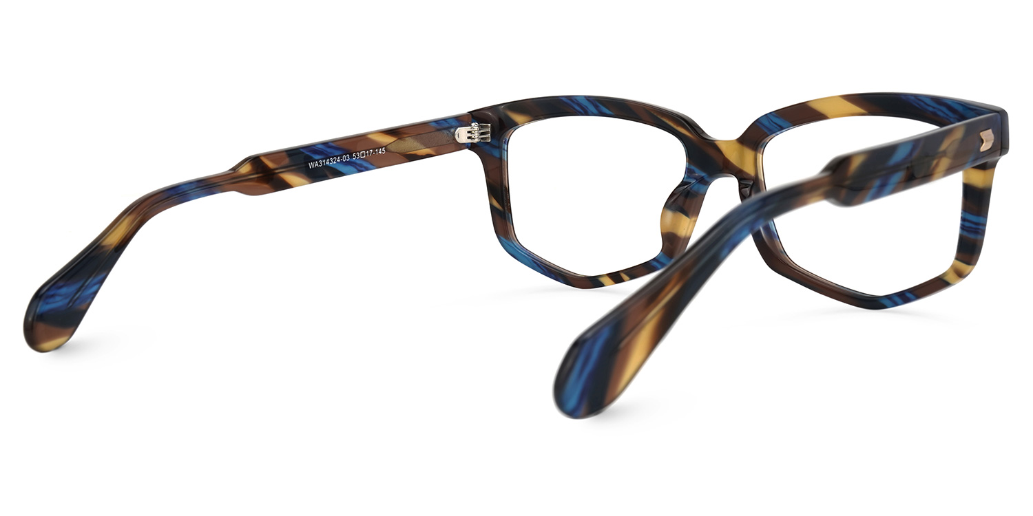Geri Geometric Multicolor Glasses | ZEELOOL Canada3