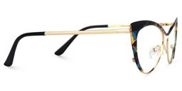 Ellen Cateye Blue-Tortoise Glasses2