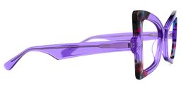 Joanie Geometric Purple Glasses2