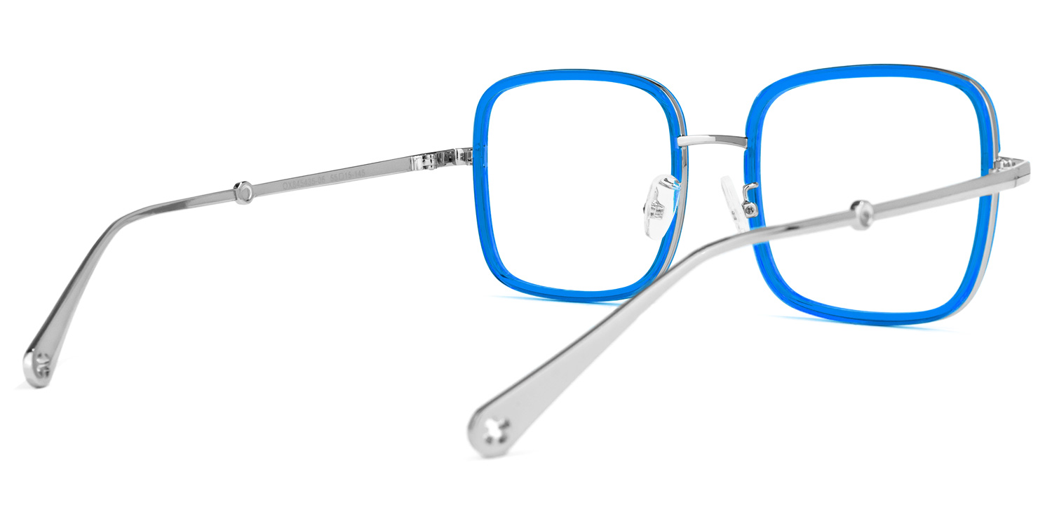 Ozzy Square Blue Glasses | ZEELOOL Canada3