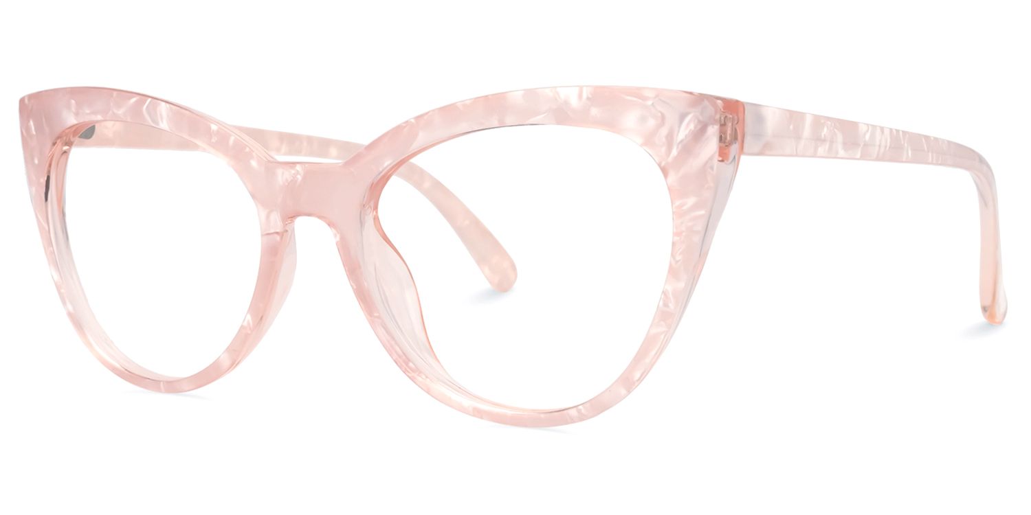 Ellzey Cateye Pink Glasses | ZEELOOL Canada1