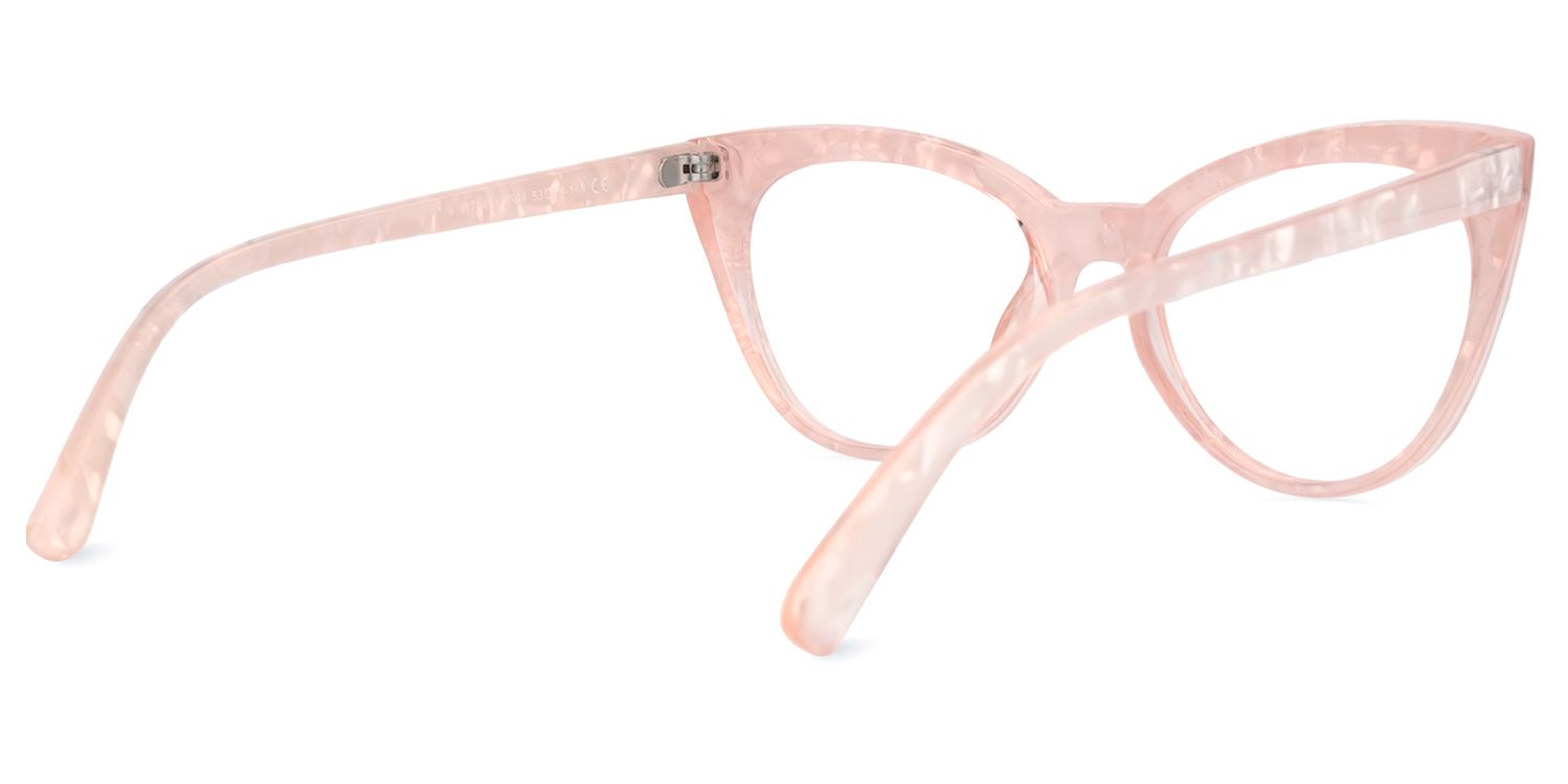 Ellzey Cateye Pink Glasses | ZEELOOL Canada3