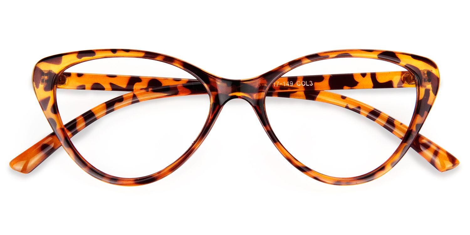 Michaela Cat Eye Tortoise Glasses  | ZEELOOL Canada1
