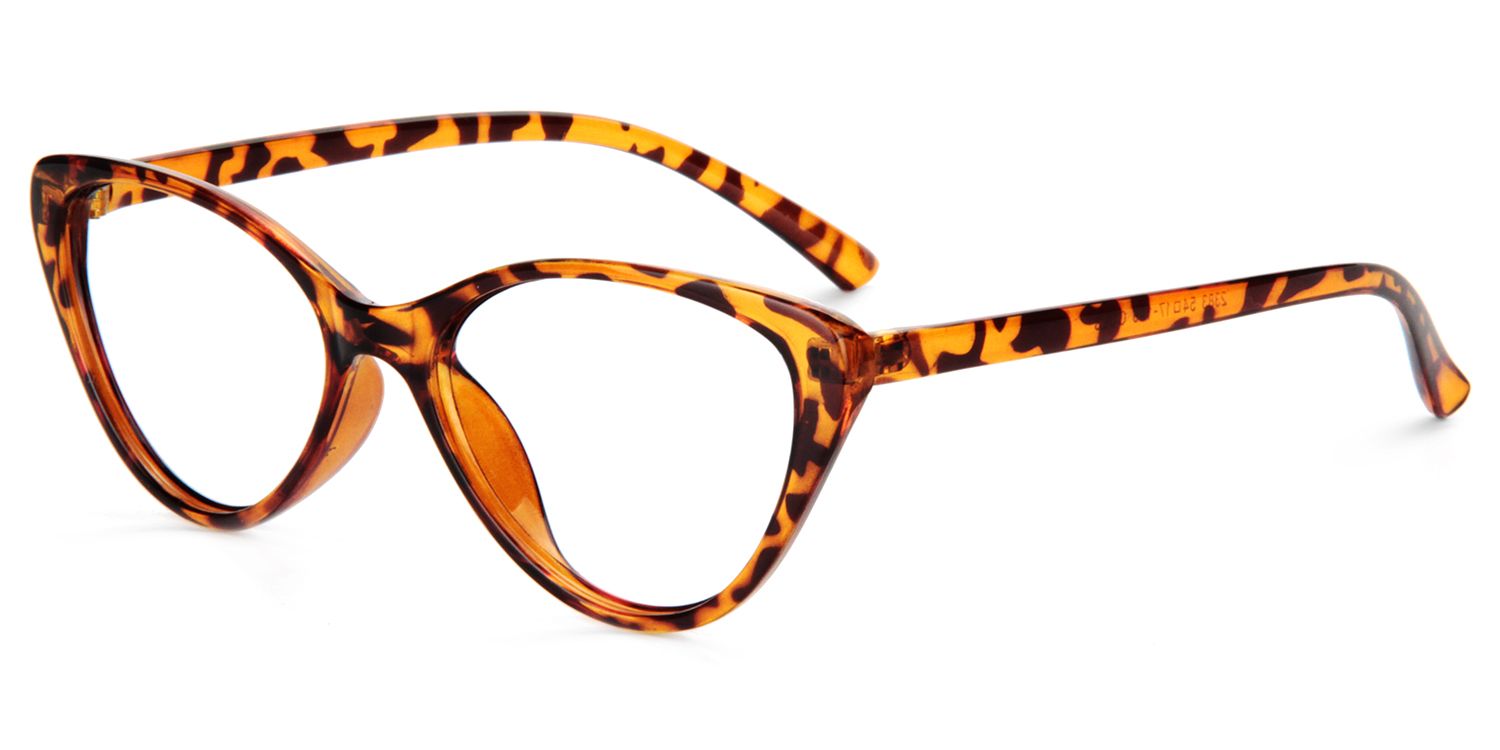 Michaela Cat Eye Tortoise Glasses  | ZEELOOL Canada2