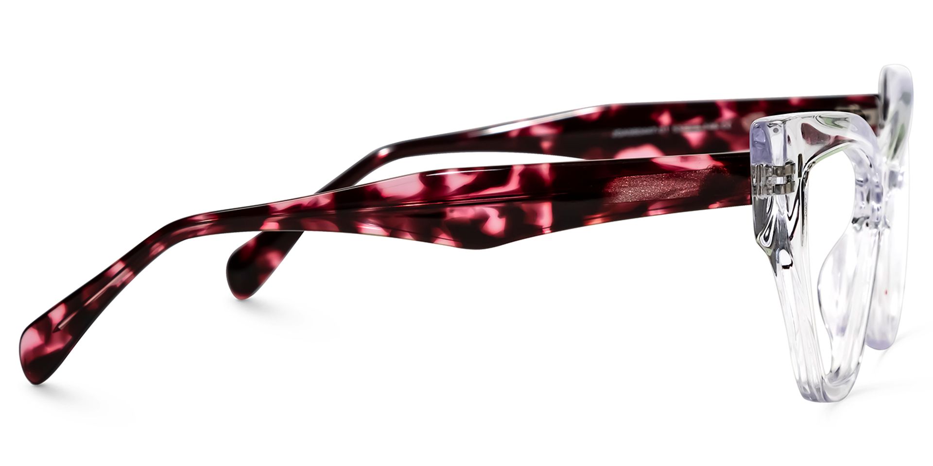 Debaise Geometric Clear Glasses | ZEELOOL Canada2