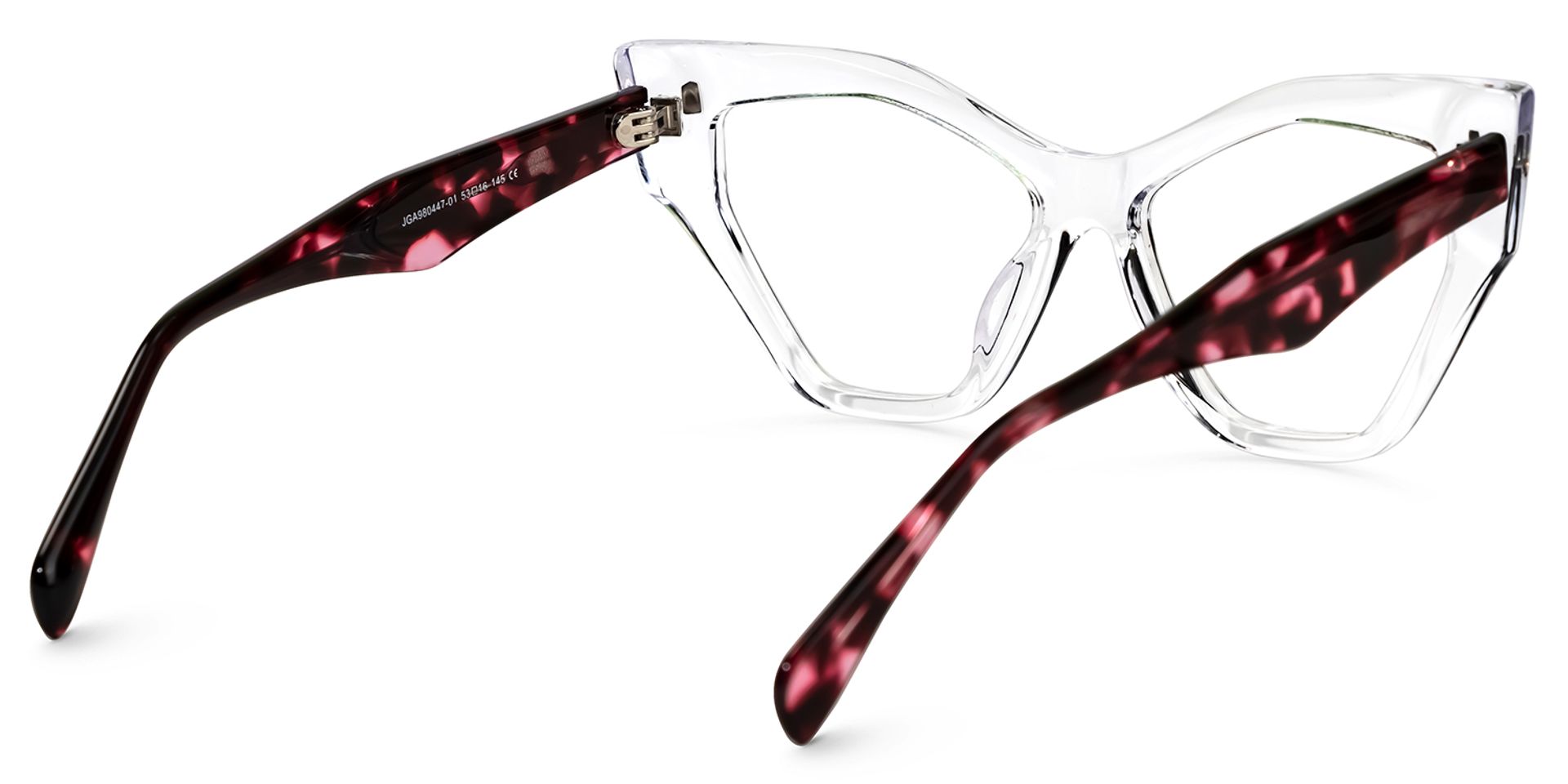 Debaise Geometric Clear Glasses | ZEELOOL Canada3