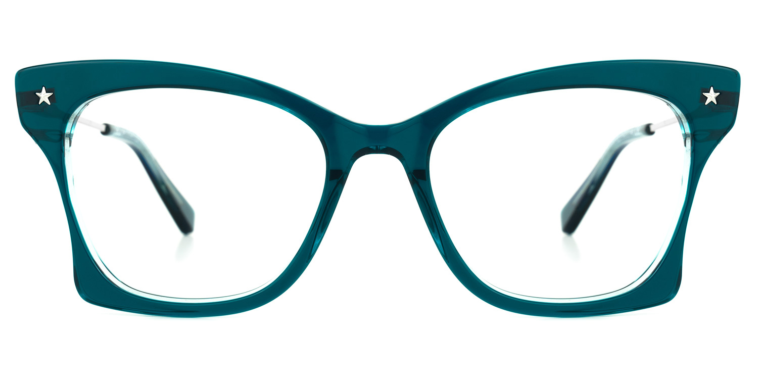 Tameron Butterfly Peacock-Blue Glasses | ZEELOOL Canada0
