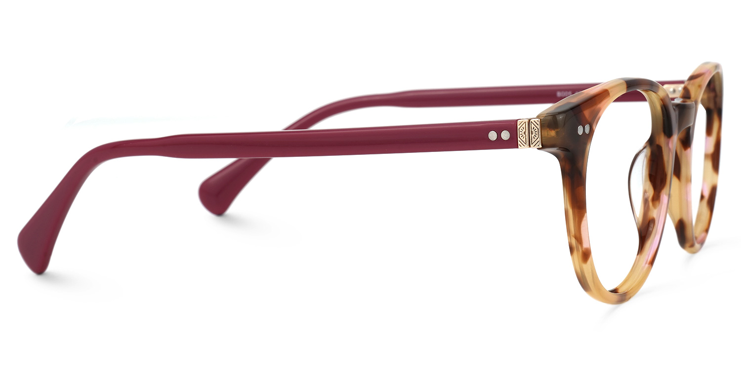 Tankins Round Brown Glasses | ZEELOOL Canada2