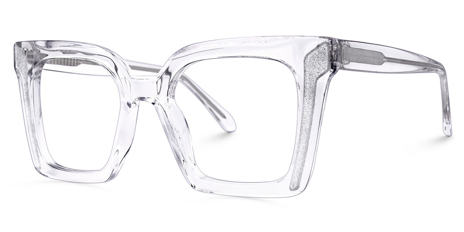 Khadra Square Clear Glasses | ZEELOOL Canada1