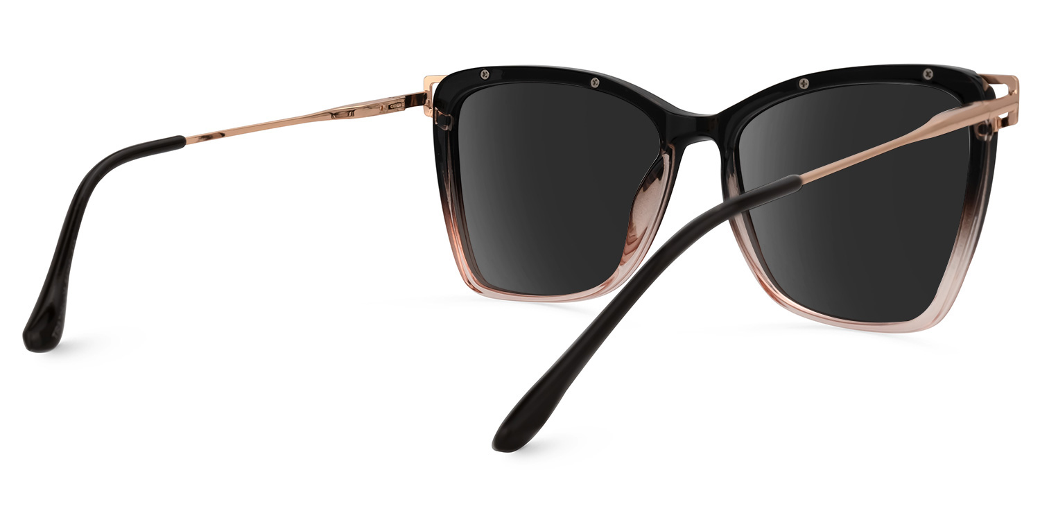 Krystle Square Multicolor Sunglasses | ZEELOOL Canada3