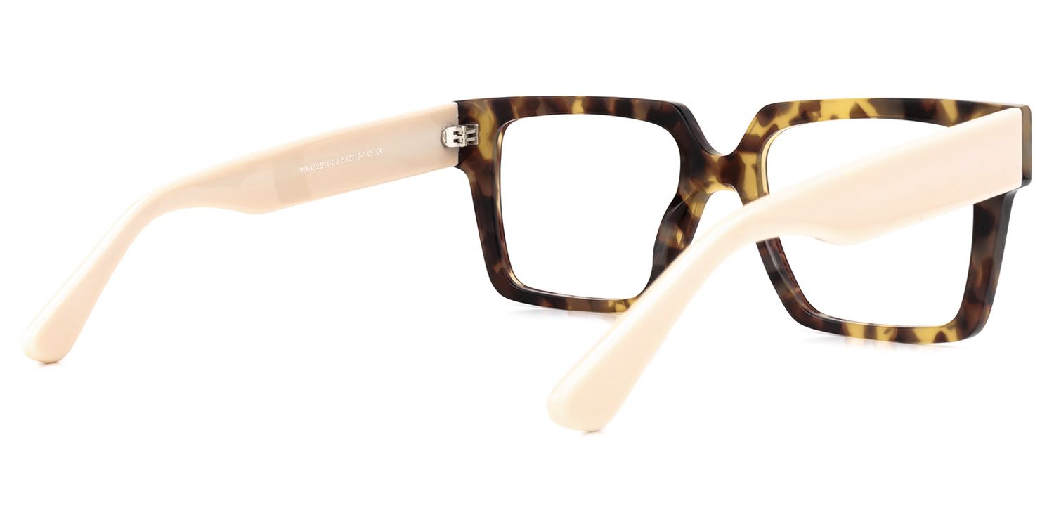 Wilmarie Square Tortoise Glasses | ZEELOOL Canada3