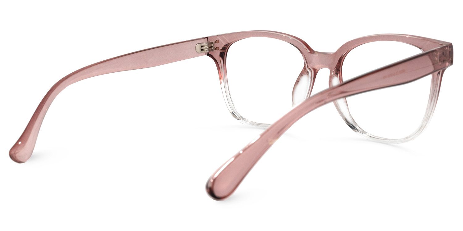 Aenid Square Pink Glasses | ZEELOOL Canada3
