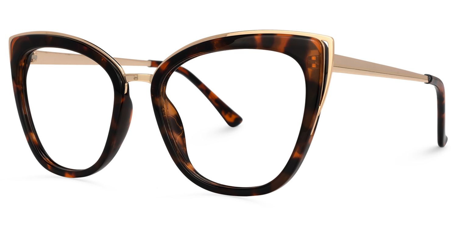 Ruiz Cateye Tortoise Glasses | ZEELOOL Canada1