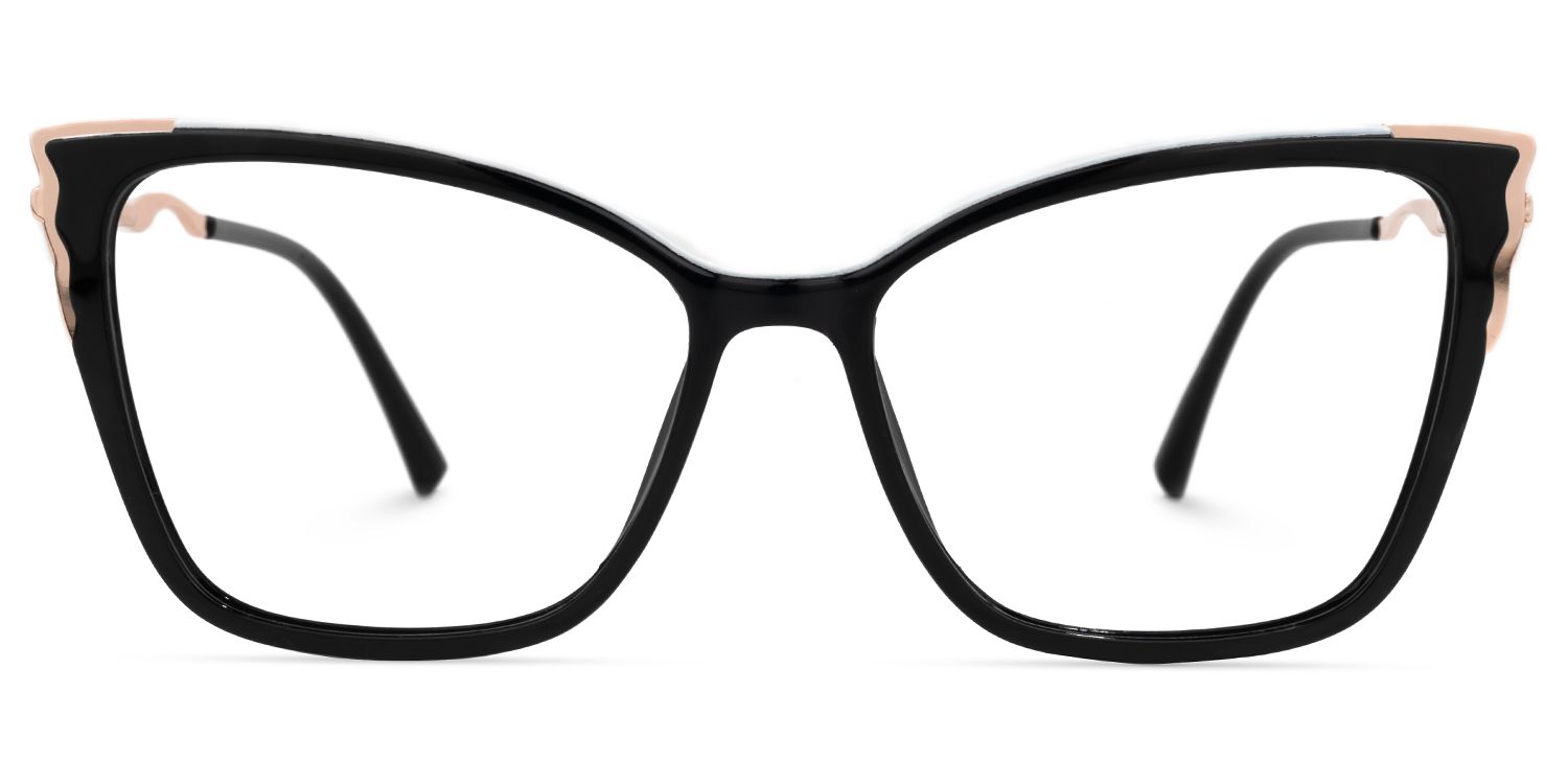 Bieisha Cateye Black Glasses | ZEELOOL Canada