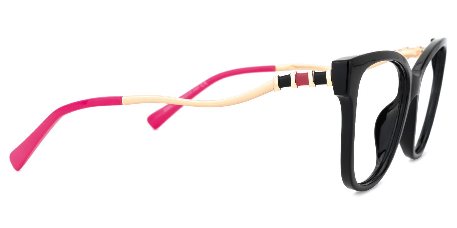 Stevens Cateye Black Glasses | ZEELOOL Canada2