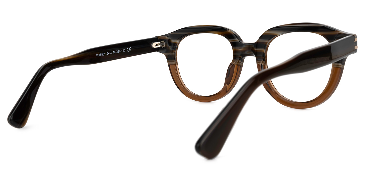Merkley Round Brown Glasses3