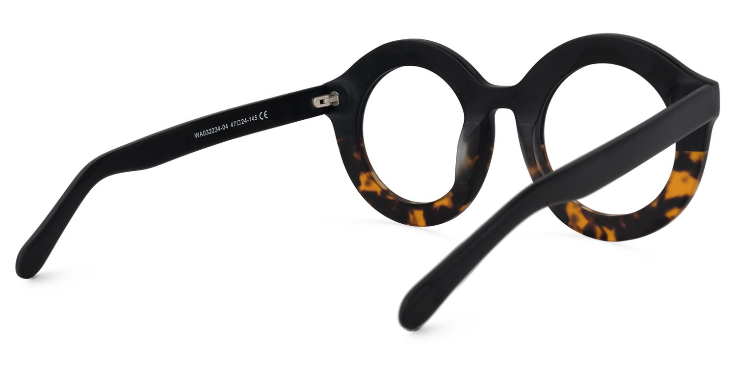 Vilmary Round Tortoise Glasses | ZEELOOL Canada3