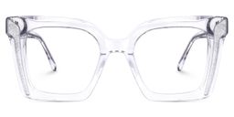 Khadra Square Clear Glasses0